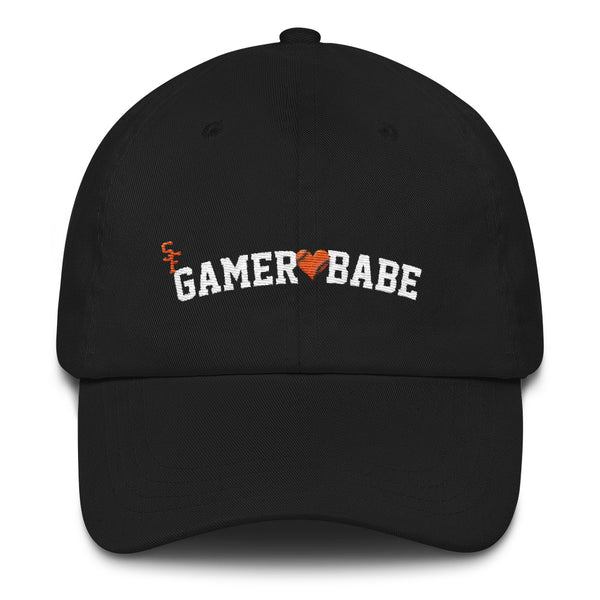 SF Gamer Babe - Heart Version Vintage Cotton Twill Cap – Bay Area