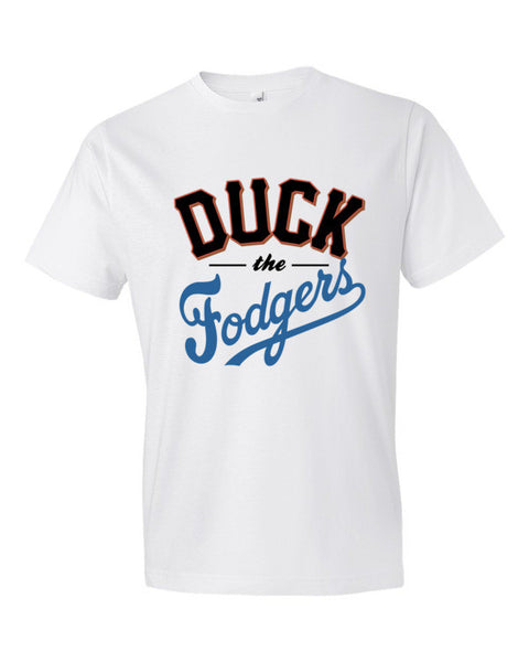 Duck the Fodgers AKA Fuck the Dodgers Short-Sleeve Unisex T-Shirt – Bay  Area Sports Swag